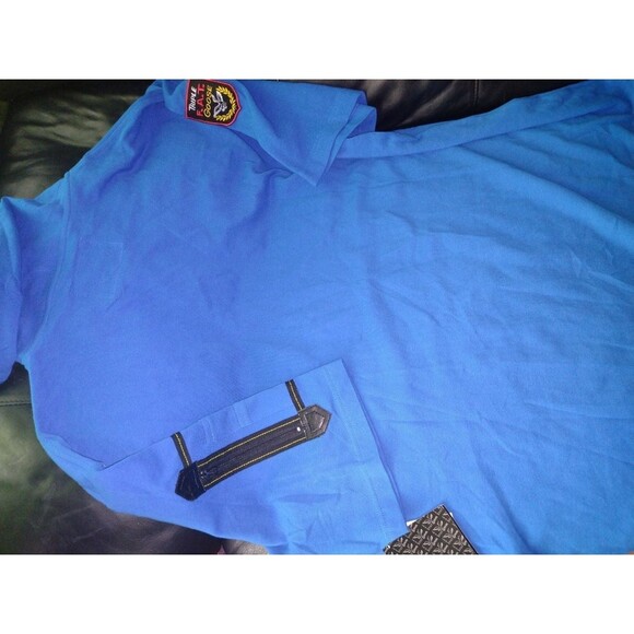 Triple F.a.t Goose Mens Hooded Shirt Short sleeve 2XL Zip Phone pocket Vintage - Picture 9 of 12